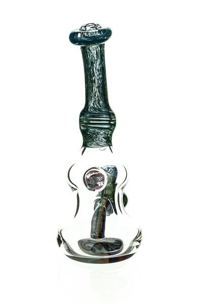 Close-up of joint on Frit Mini Rig by Waterhouse Glass