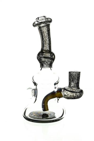 Frit mini rig by waterhouse Glass worked 114 - Smoke Spot Smoke Shop