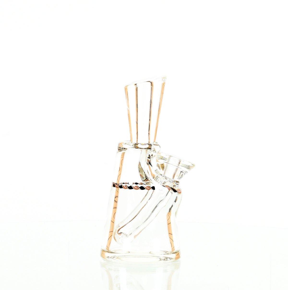 GLASS BLOWING BUSINESS HUSTLER TRIM A CLEAR - Smoke Spot Smoke Shop