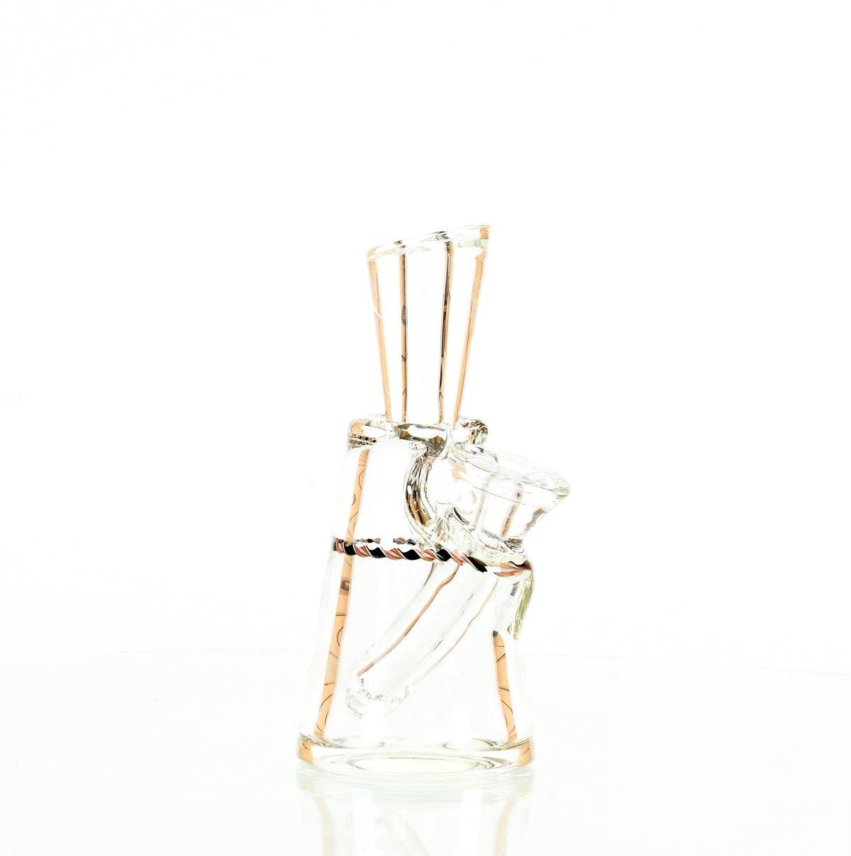 GLASS BLOWING BUSINESS HUSTLER TRIM A CLEAR - Smoke Spot Smoke Shop