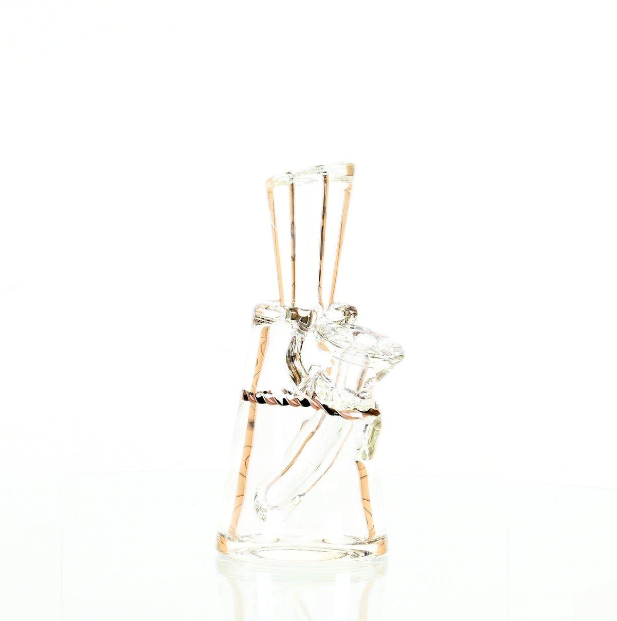 GLASS BLOWING BUSINESS HUSTLER TRIM A CLEAR - Smoke Spot Smoke Shop