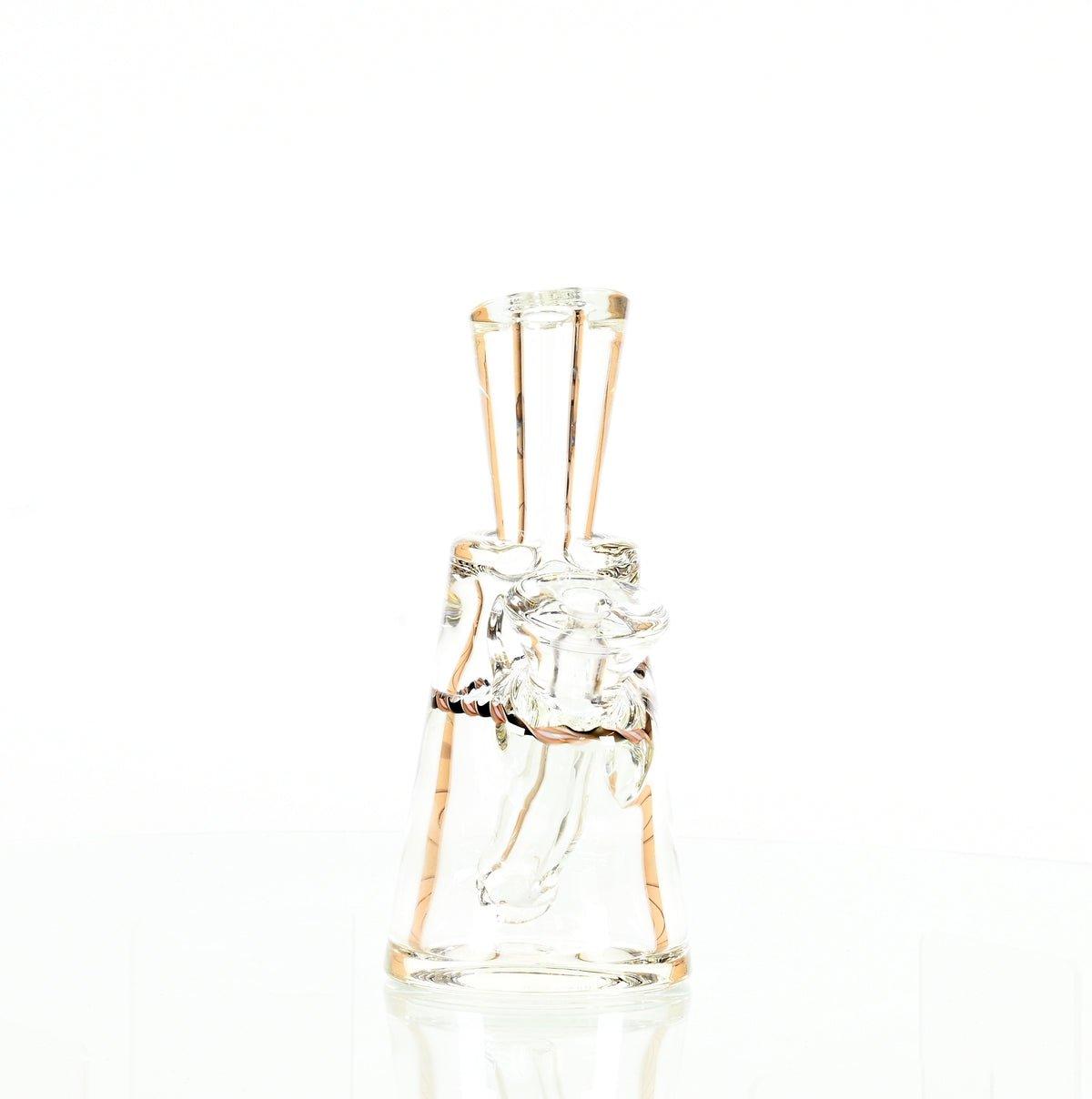 GLASS BLOWING BUSINESS HUSTLER TRIM A CLEAR - Smoke Spot Smoke Shop