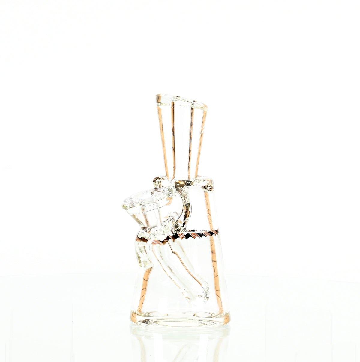 GLASS BLOWING BUSINESS HUSTLER TRIM A CLEAR - Smoke Spot Smoke Shop