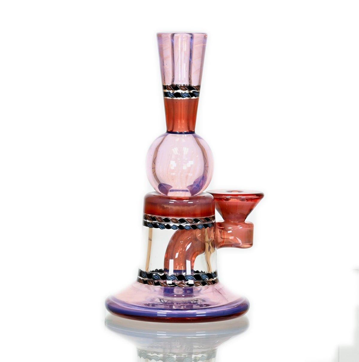 GLASS BLOWING BUSINESS PASSANGER TRIM B ROSEWATER/MARTIAN BLOOD - Smoke Spot Smoke Shop