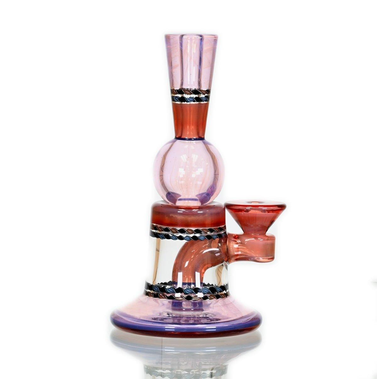 GLASS BLOWING BUSINESS PASSANGER TRIM B ROSEWATER/MARTIAN BLOOD - Smoke Spot Smoke Shop