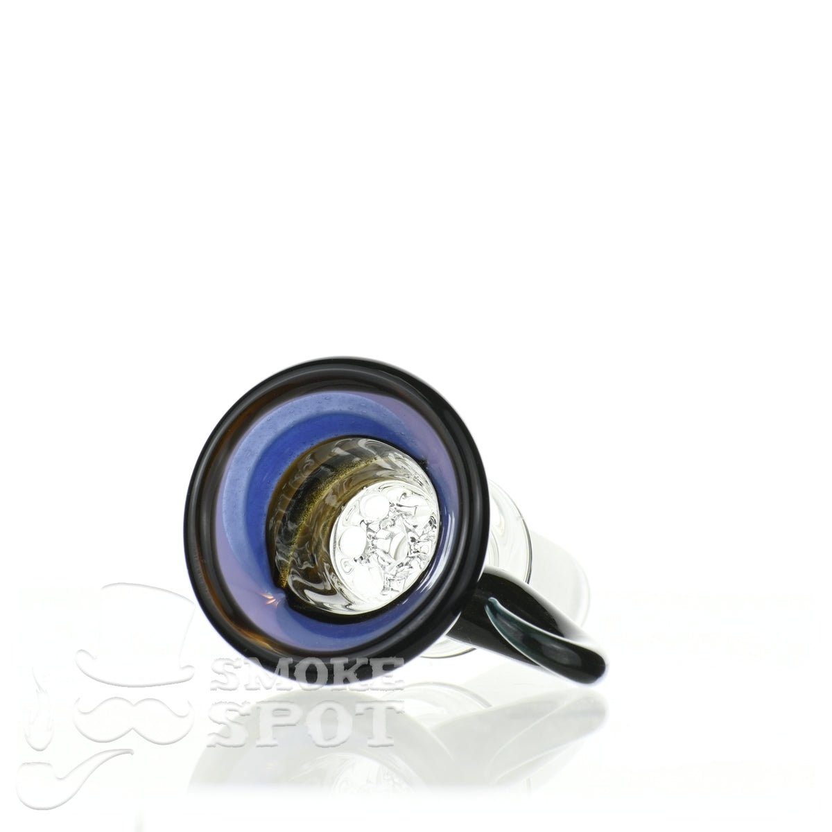 Glass enthuastic bowl 14 mm with a hook #125 - Smoke Spot Smoke Shop