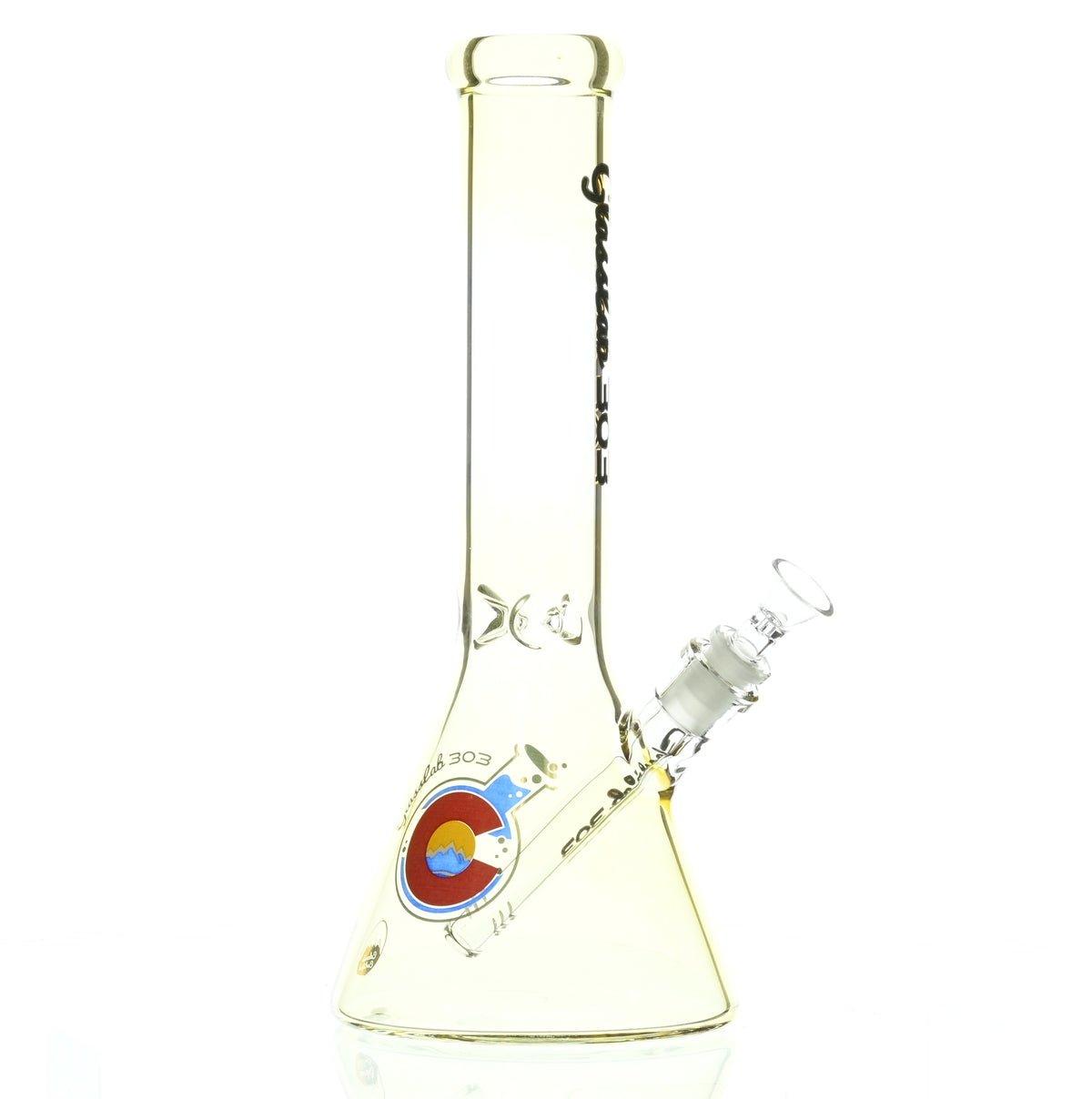 GLASS LAB 303 FUMED BEAKER - Smoke Spot Smoke Shop