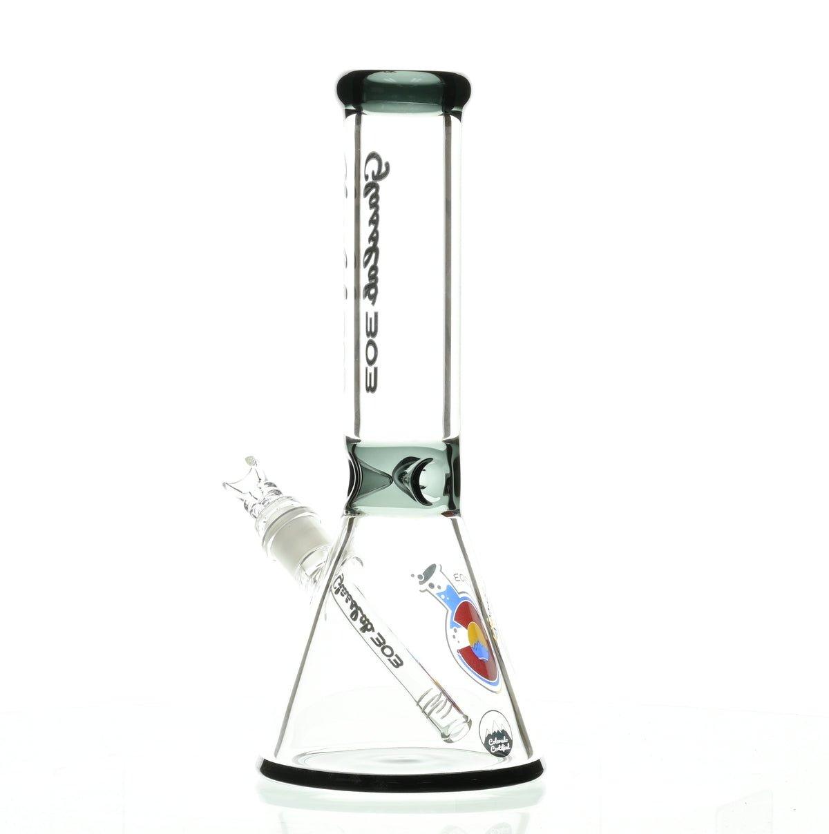 GLASSLAB 303 7MM BEAKER BLACK ACCENT - Smoke Spot Smoke Shop