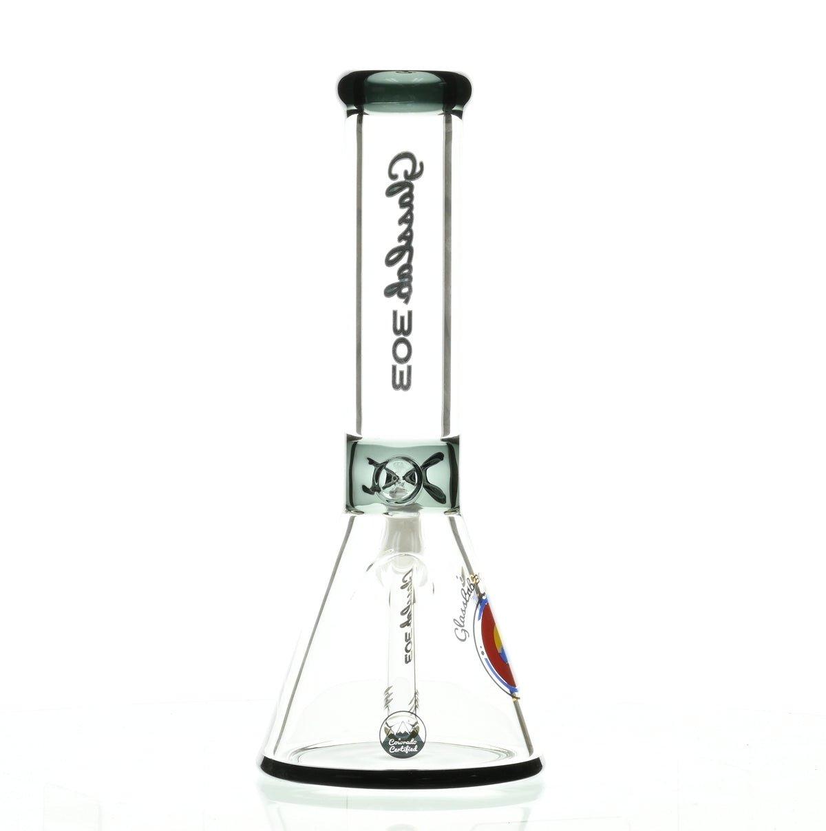 GLASSLAB 303 7MM BEAKER BLACK ACCENT - Smoke Spot Smoke Shop