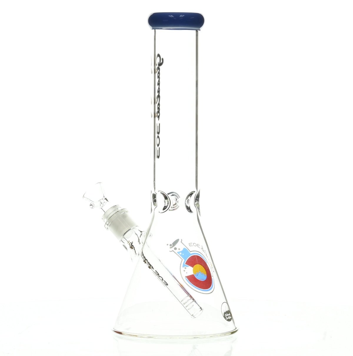 GLASSLAB 303 BEAKER BLUE GREEN ACCENT - Smoke Spot Smoke Shop