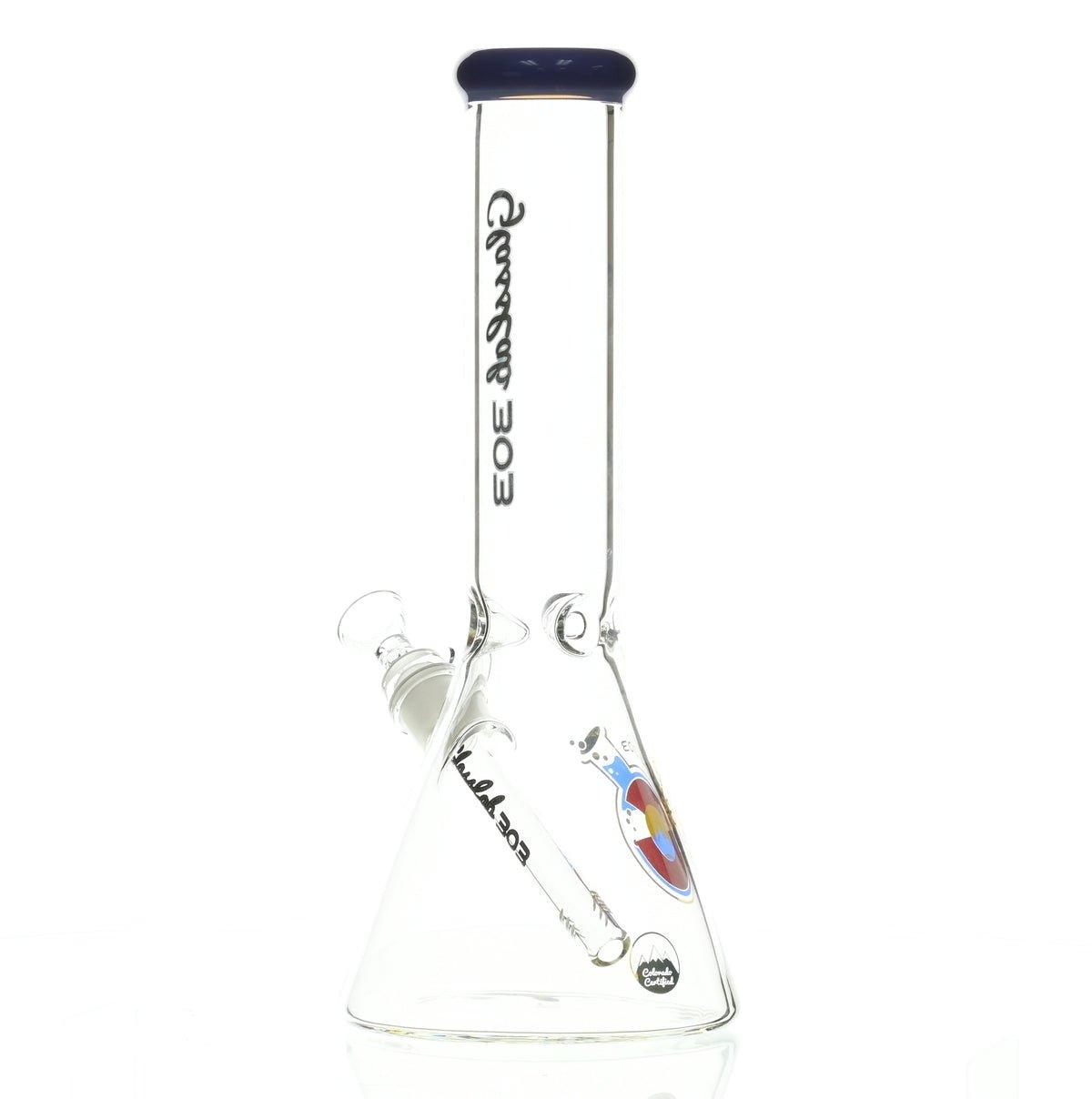 GLASSLAB 303 BEAKER PURPLE ACCENT - Smoke Spot Smoke Shop