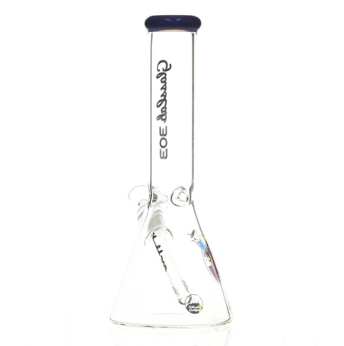 GLASSLAB 303 BEAKER PURPLE ACCENT - Smoke Spot Smoke Shop