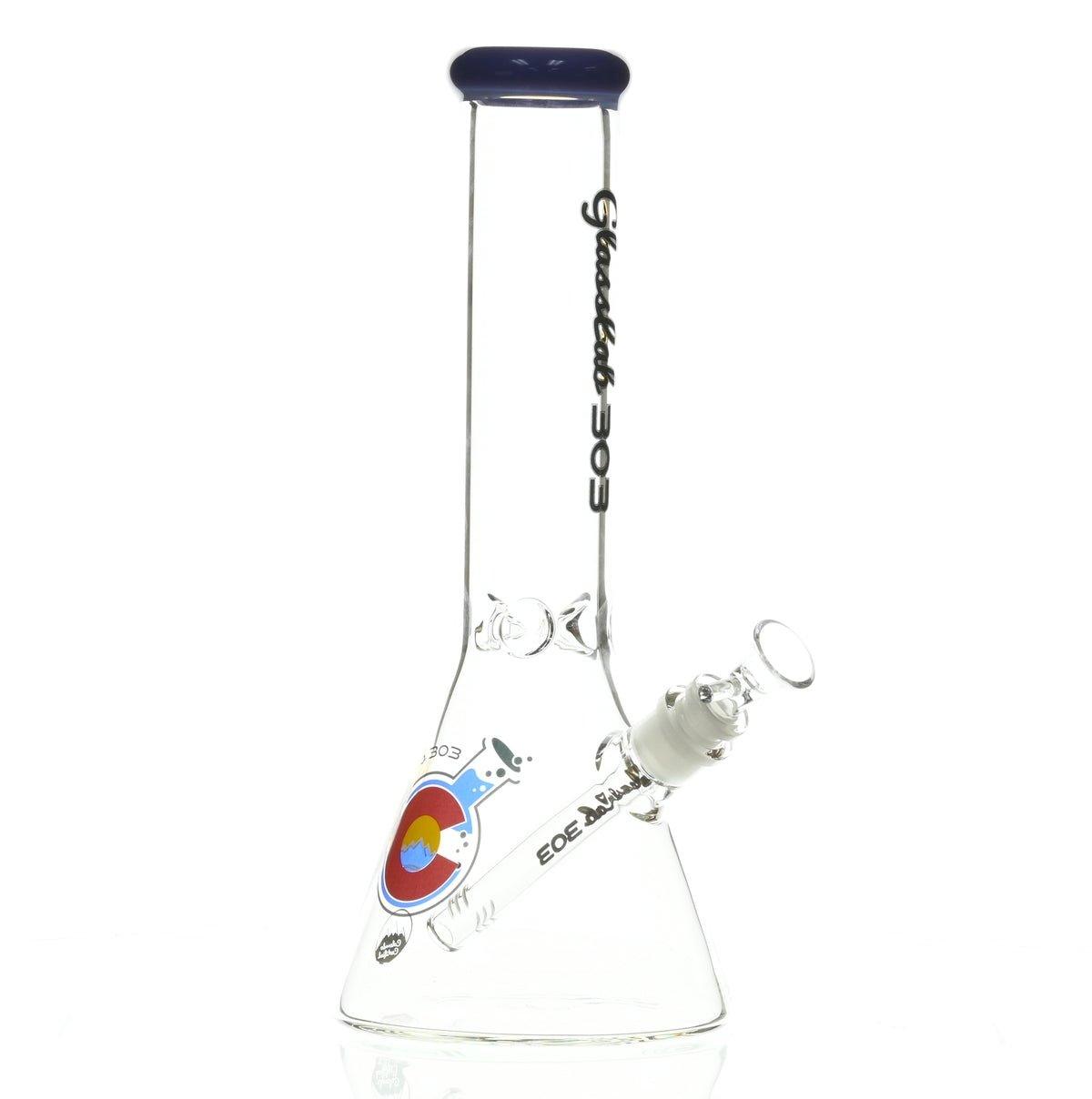 GLASSLAB 303 BEAKER PURPLE ACCENT - Smoke Spot Smoke Shop