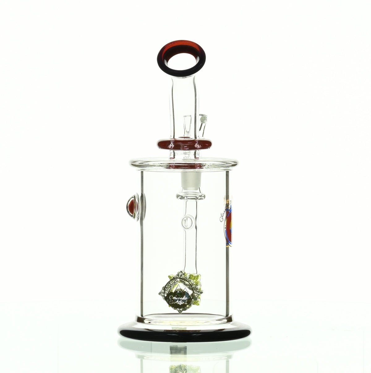GLASSLAB 303 CAM 04 INLINE MATRIX RED/BLUE - Smoke Spot Smoke Shop