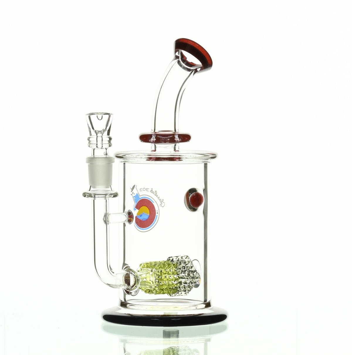 GLASSLAB 303 CAM 04 INLINE MATRIX RED/BLUE - Smoke Spot Smoke Shop