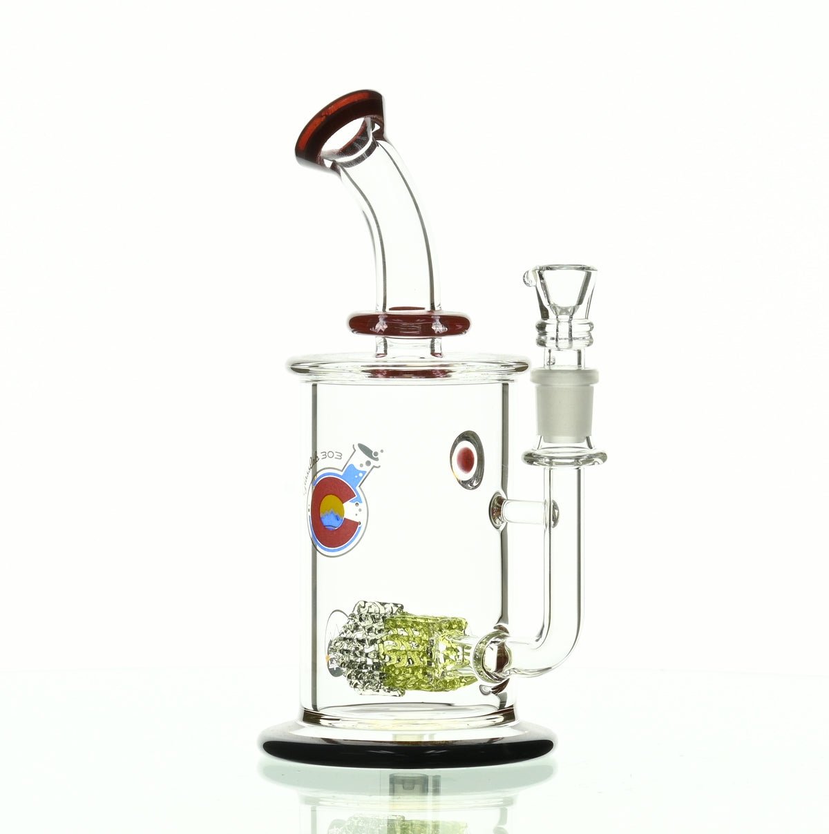 GLASSLAB 303 CAM 04 INLINE MATRIX RED/BLUE - Smoke Spot Smoke Shop