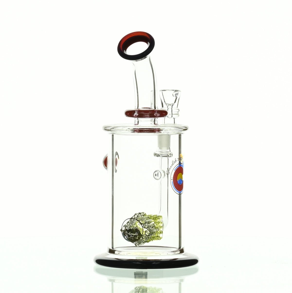 GLASSLAB 303 CAM 04 INLINE MATRIX RED/BLUE - Smoke Spot Smoke Shop