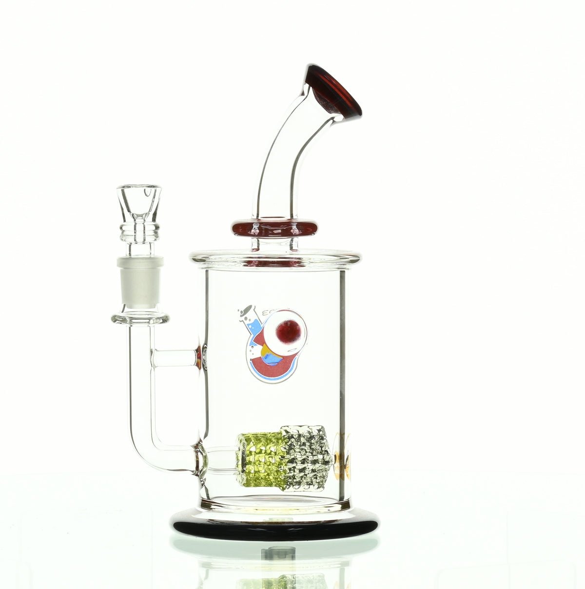 GLASSLAB 303 CAM 04 INLINE MATRIX RED/BLUE - Smoke Spot Smoke Shop
