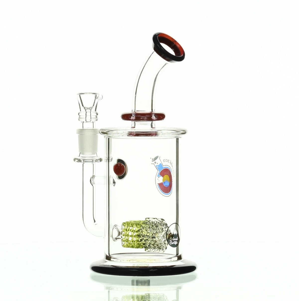 GLASSLAB 303 CAM 04 INLINE MATRIX RED/BLUE - Smoke Spot Smoke Shop