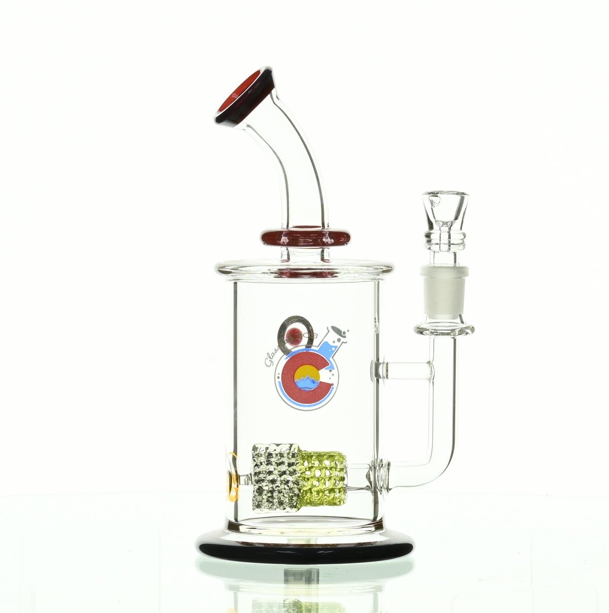 GLASSLAB 303 CAM 04 INLINE MATRIX RED/BLUE - Smoke Spot Smoke Shop