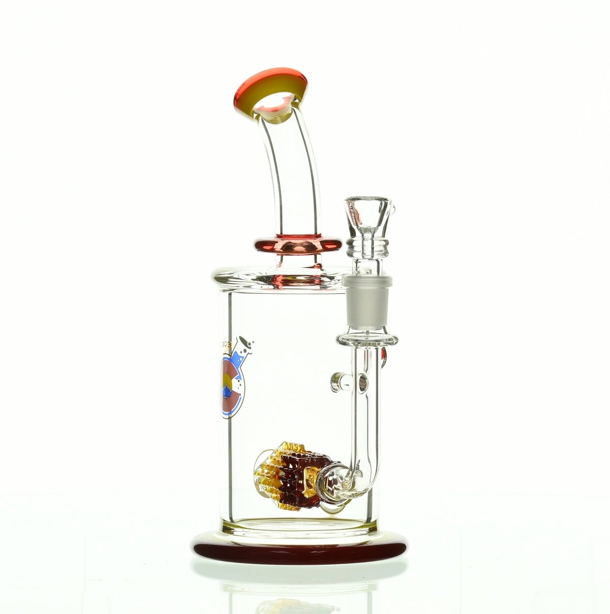 GLASSLAB 303 CAM 04 INLINE MATRIX RED/CANARY - Smoke Spot Smoke Shop