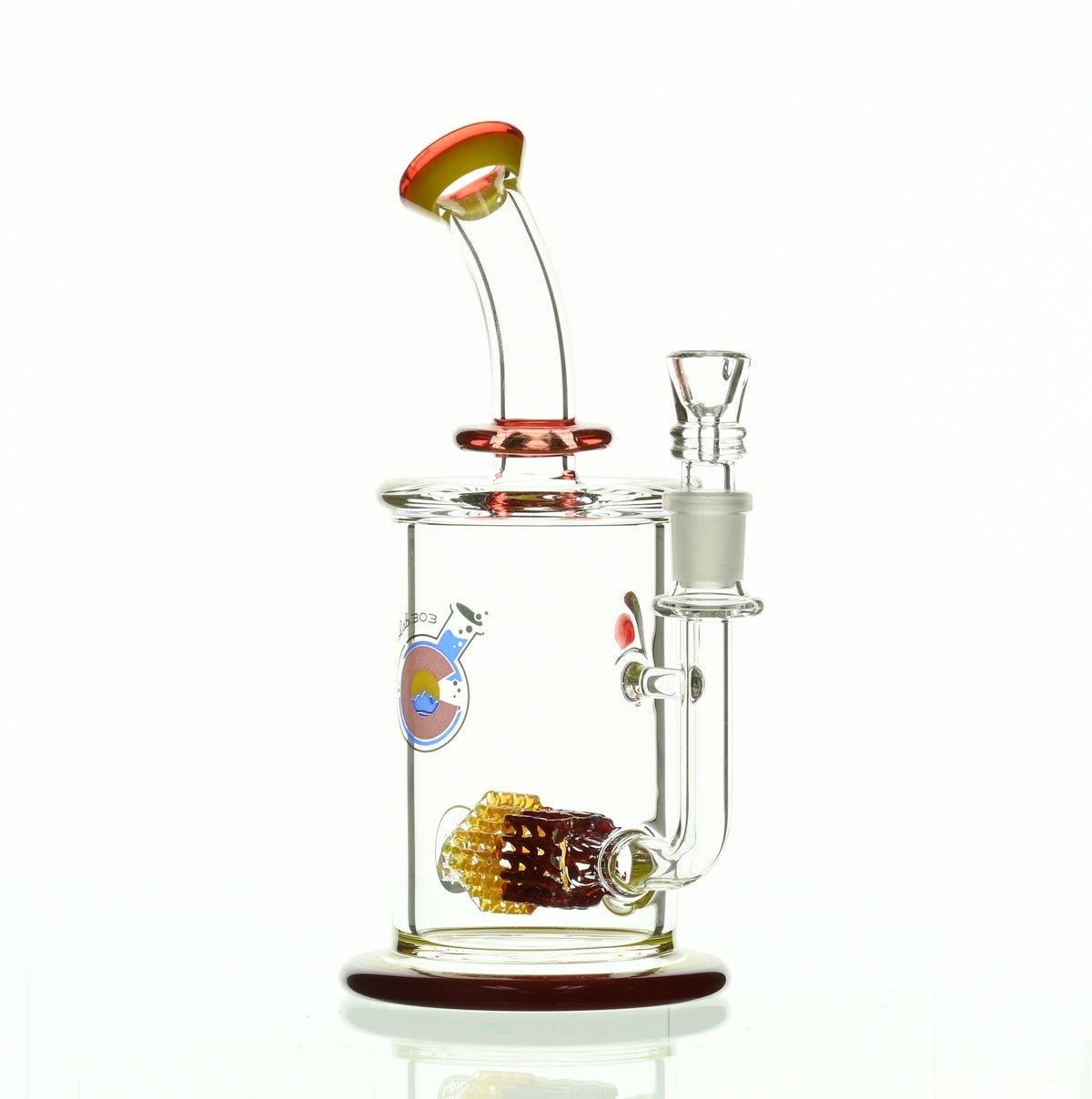 GLASSLAB 303 CAM 04 INLINE MATRIX RED/CANARY - Smoke Spot Smoke Shop