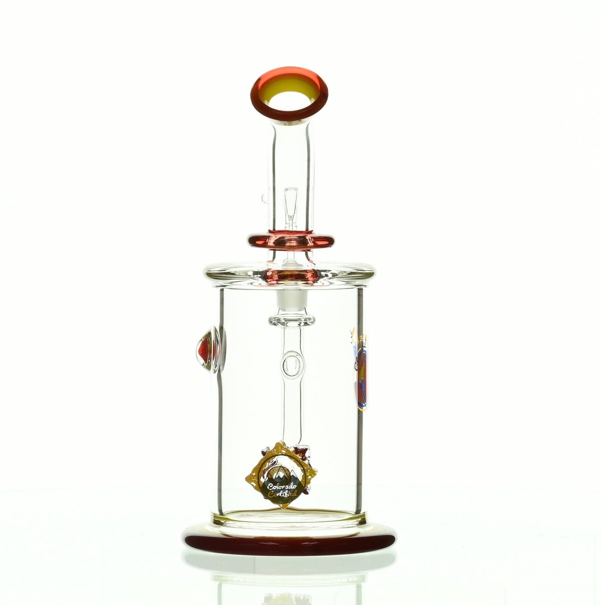 GLASSLAB 303 CAM 04 INLINE MATRIX RED/CANARY - Smoke Spot Smoke Shop