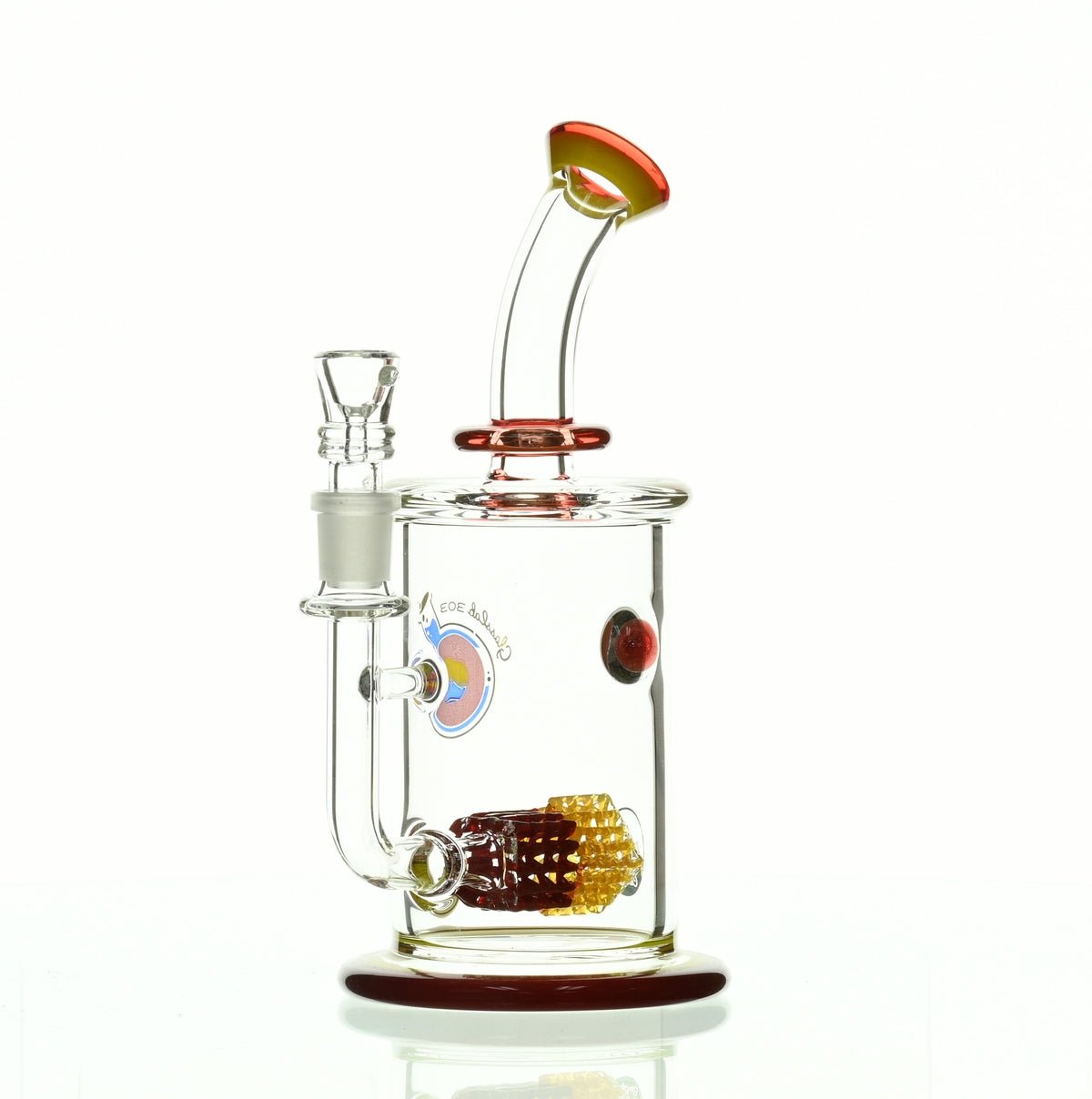 GLASSLAB 303 CAM 04 INLINE MATRIX RED/CANARY - Smoke Spot Smoke Shop
