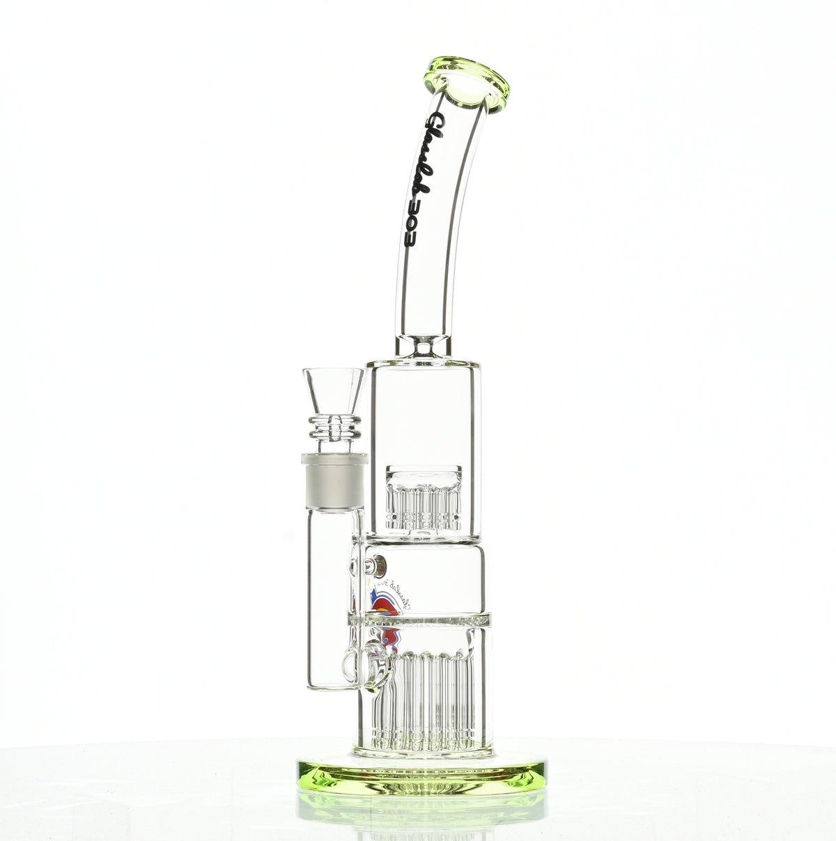 GLASSLAB 303 GLBCTR CLEAR GREEN ACCENTS - Smoke Spot Smoke Shop