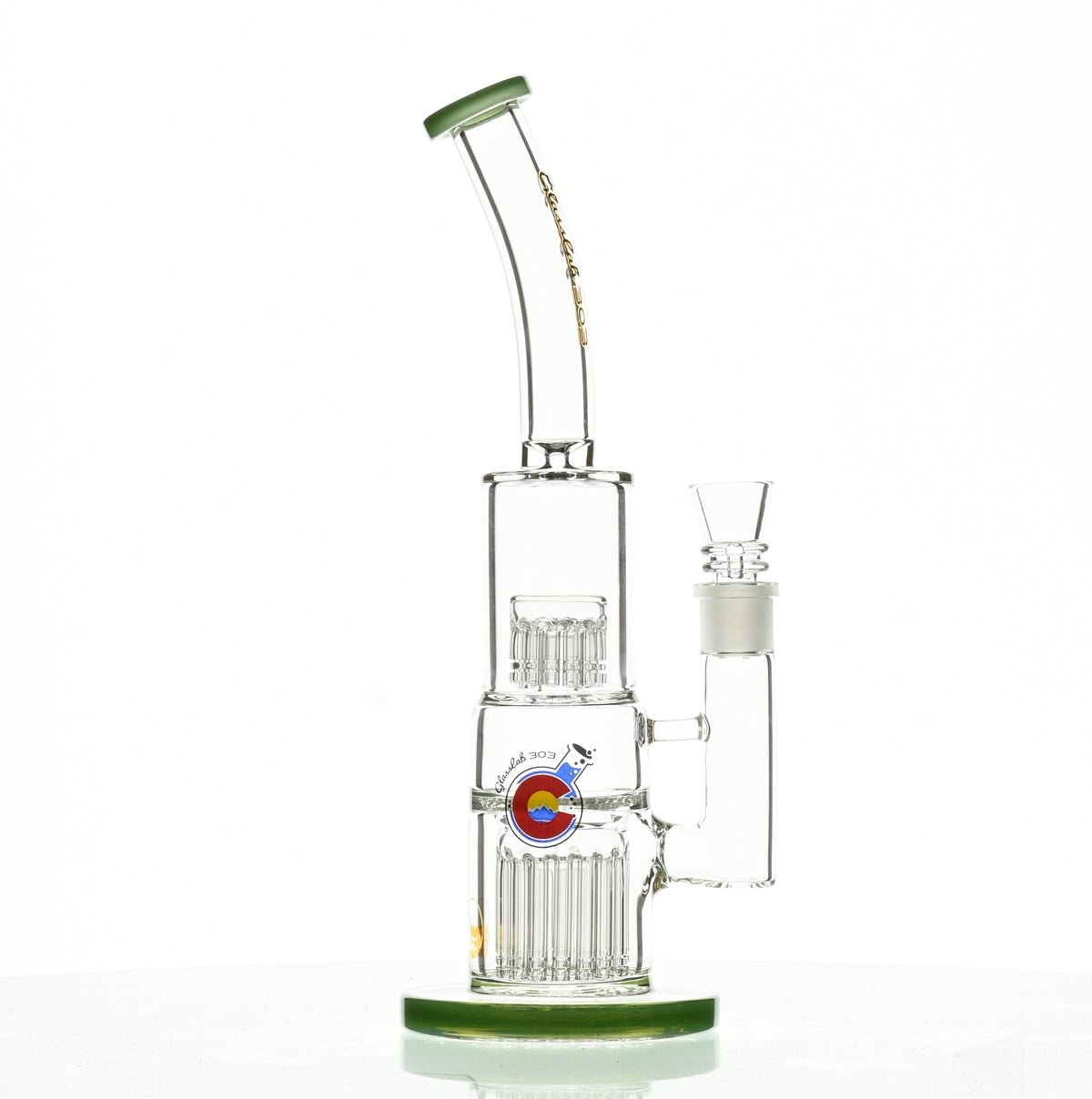 GLASSLAB 303 GLBCTR DARK GREEN ACCENTS - SSSS
