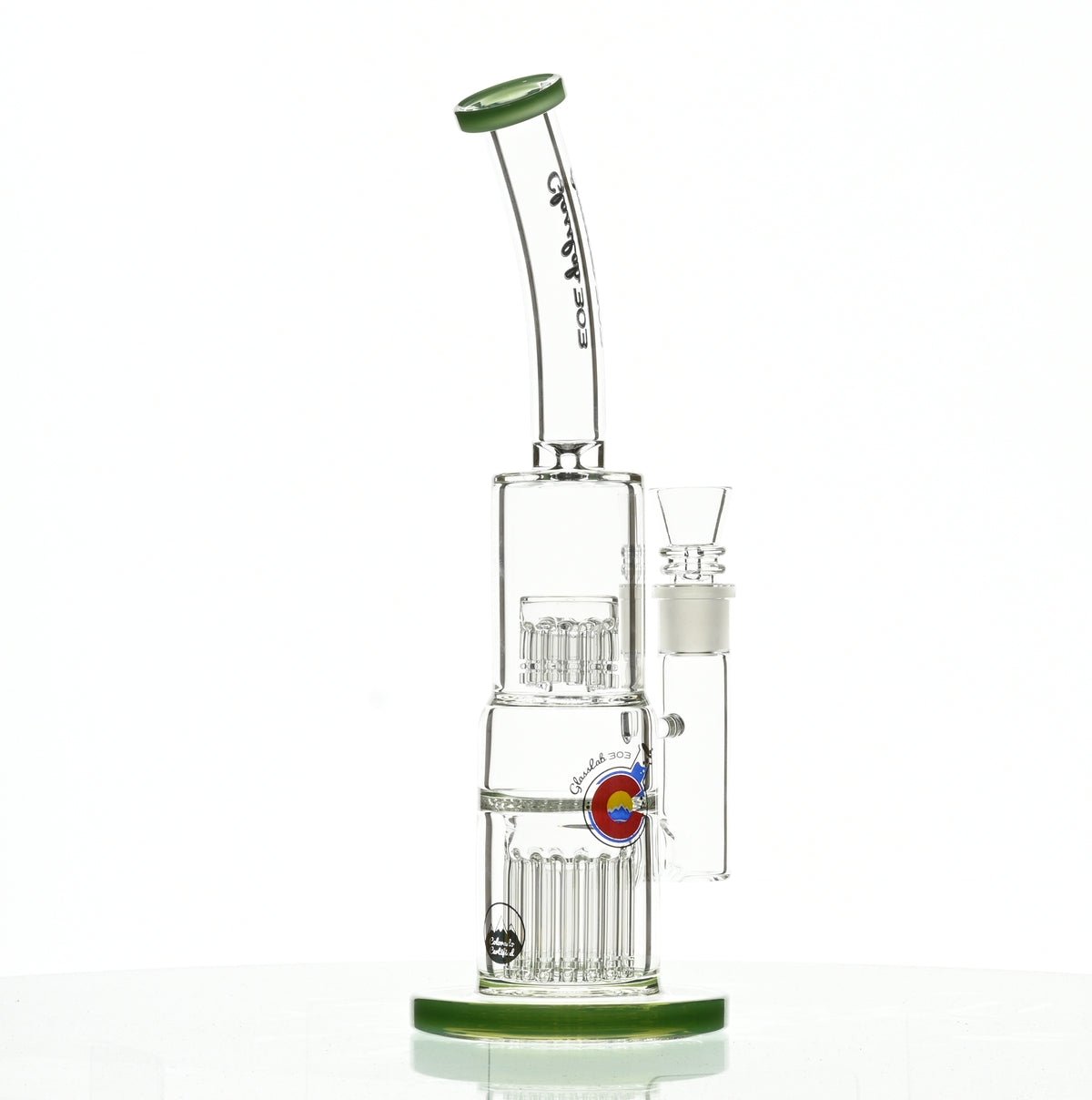 GLASSLAB 303 GLBCTR DARK GREEN ACCENTS - SSSS