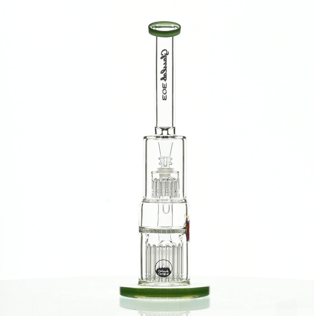 GLASSLAB 303 GLBCTR DARK GREEN ACCENTS - SSSS