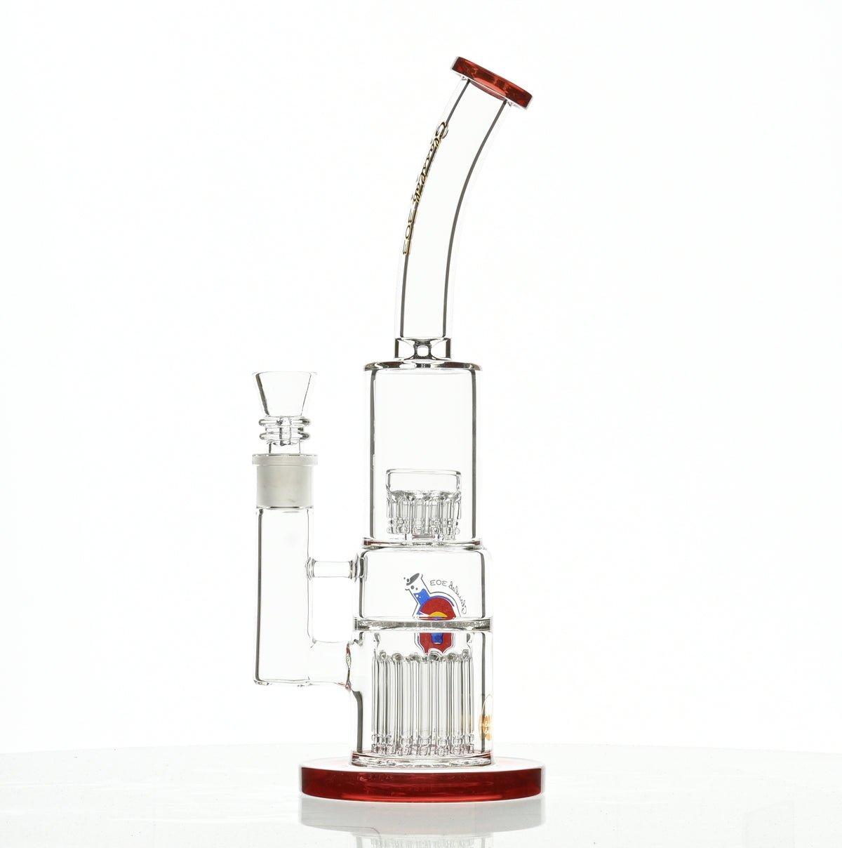 GLASSLAB 303 GLBCTR RED ACCENTS - Smoke Spot Smoke Shop