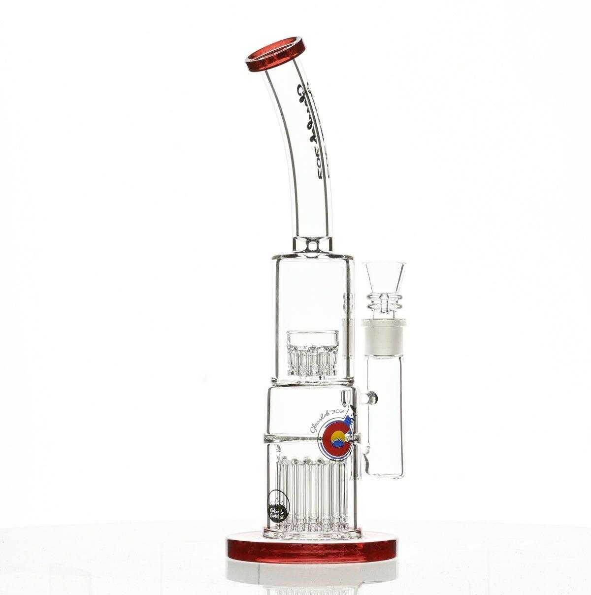 GLASSLAB 303 GLBCTR RED ACCENTS - Smoke Spot Smoke Shop