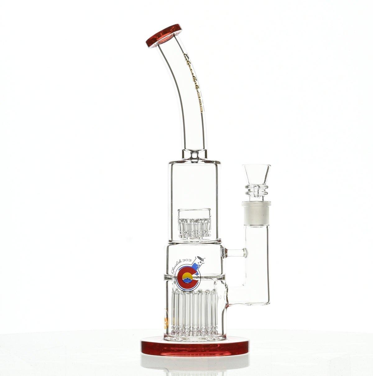GLASSLAB 303 GLBCTR RED ACCENTS - Smoke Spot Smoke Shop