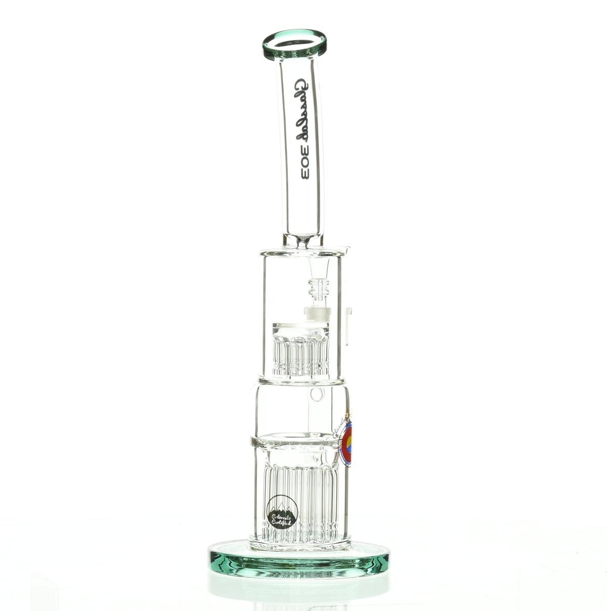 GLASSLAB 303 GLBCTR TEAL GREEN ACCENTS - SSSS