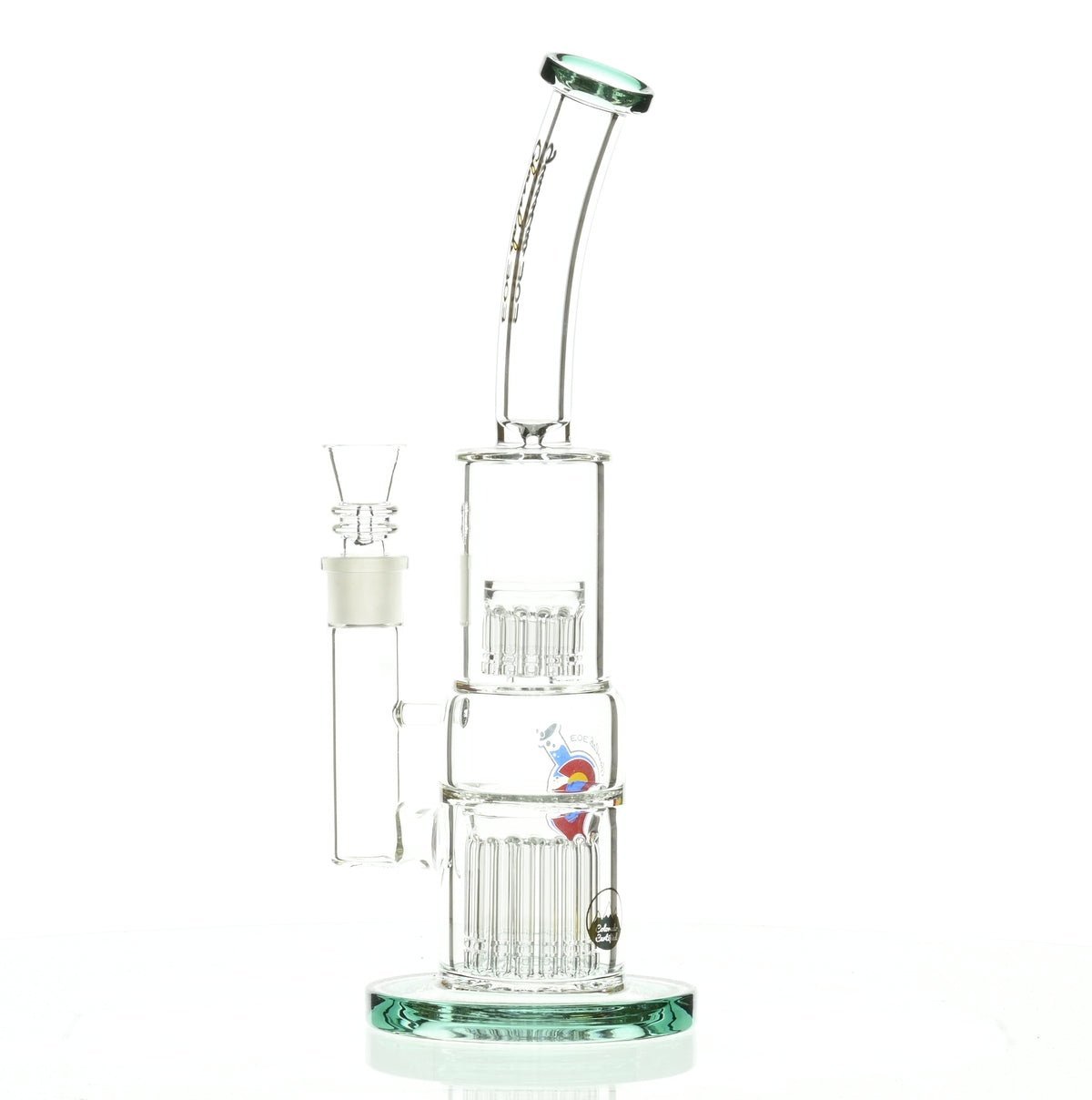 GLASSLAB 303 GLBCTR TEAL GREEN ACCENTS - SSSS