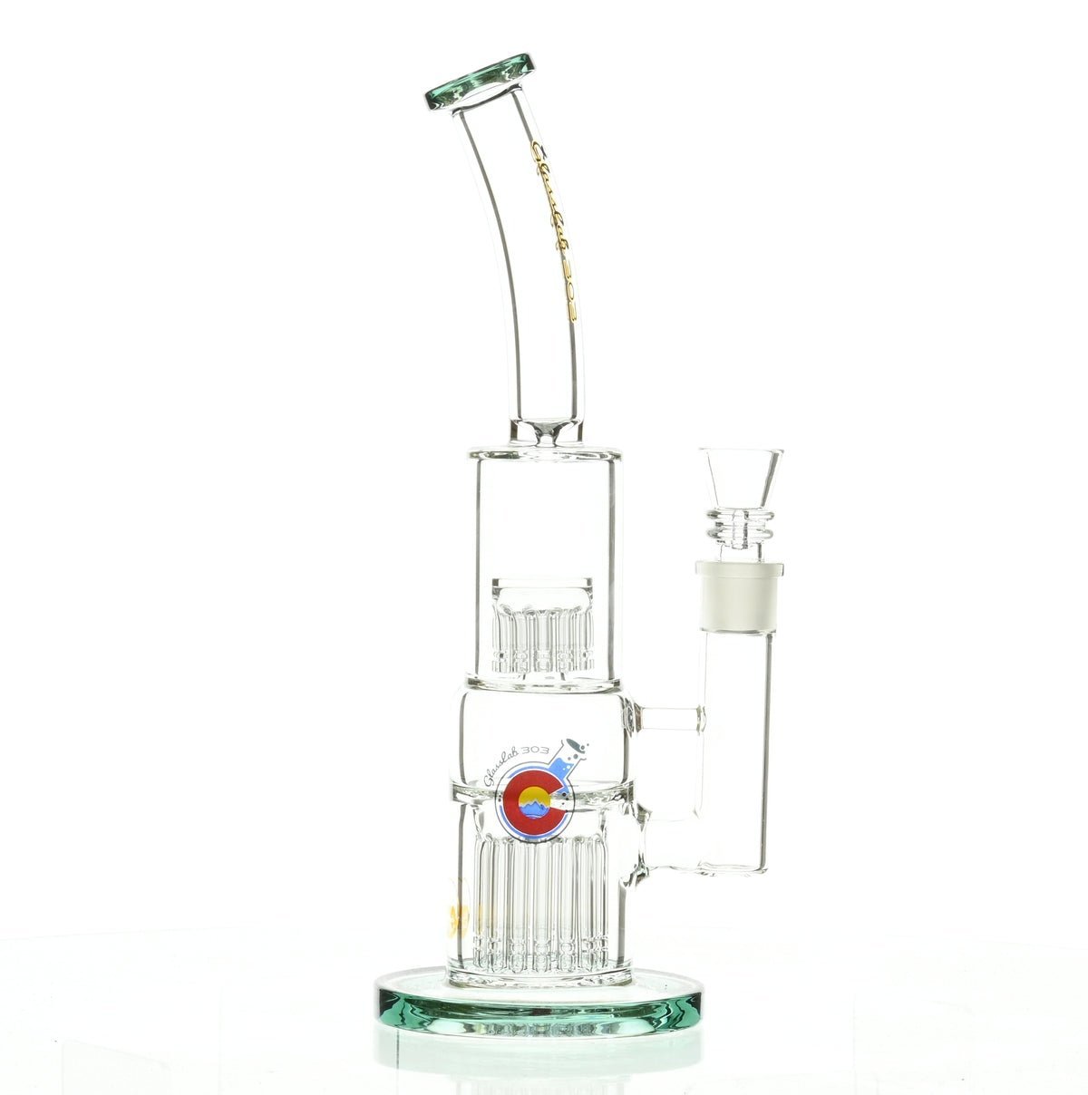 GLASSLAB 303 GLBCTR TEAL GREEN ACCENTS - SSSS