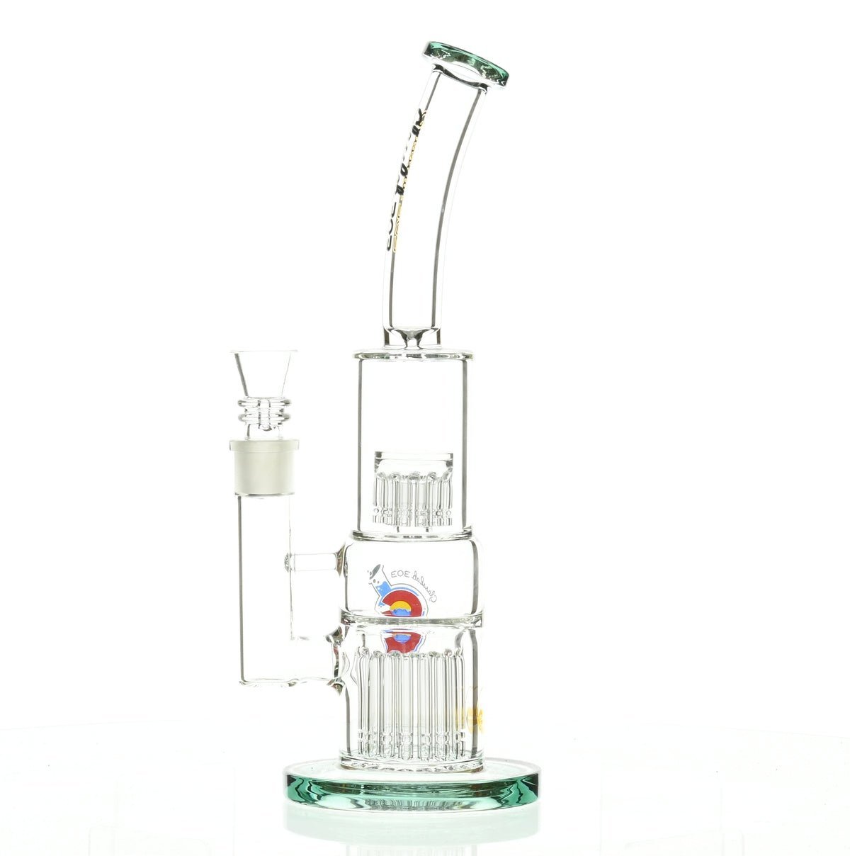 GLASSLAB 303 GLBCTR TEAL GREEN ACCENTS - SSSS