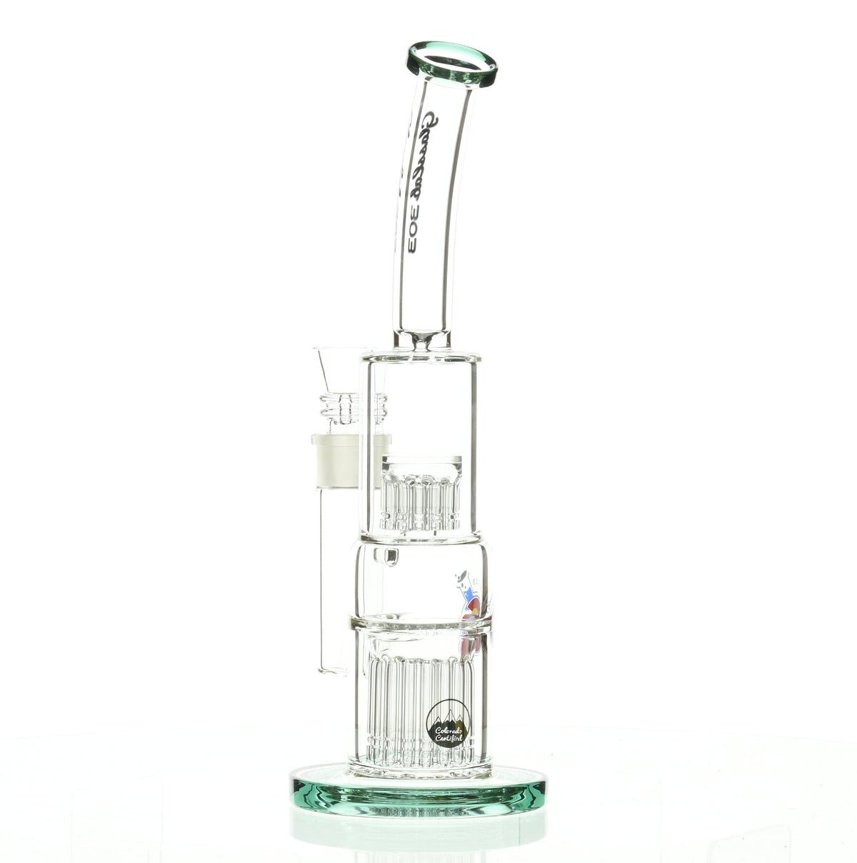 GLASSLAB 303 GLBCTR TEAL GREEN ACCENTS - SSSS