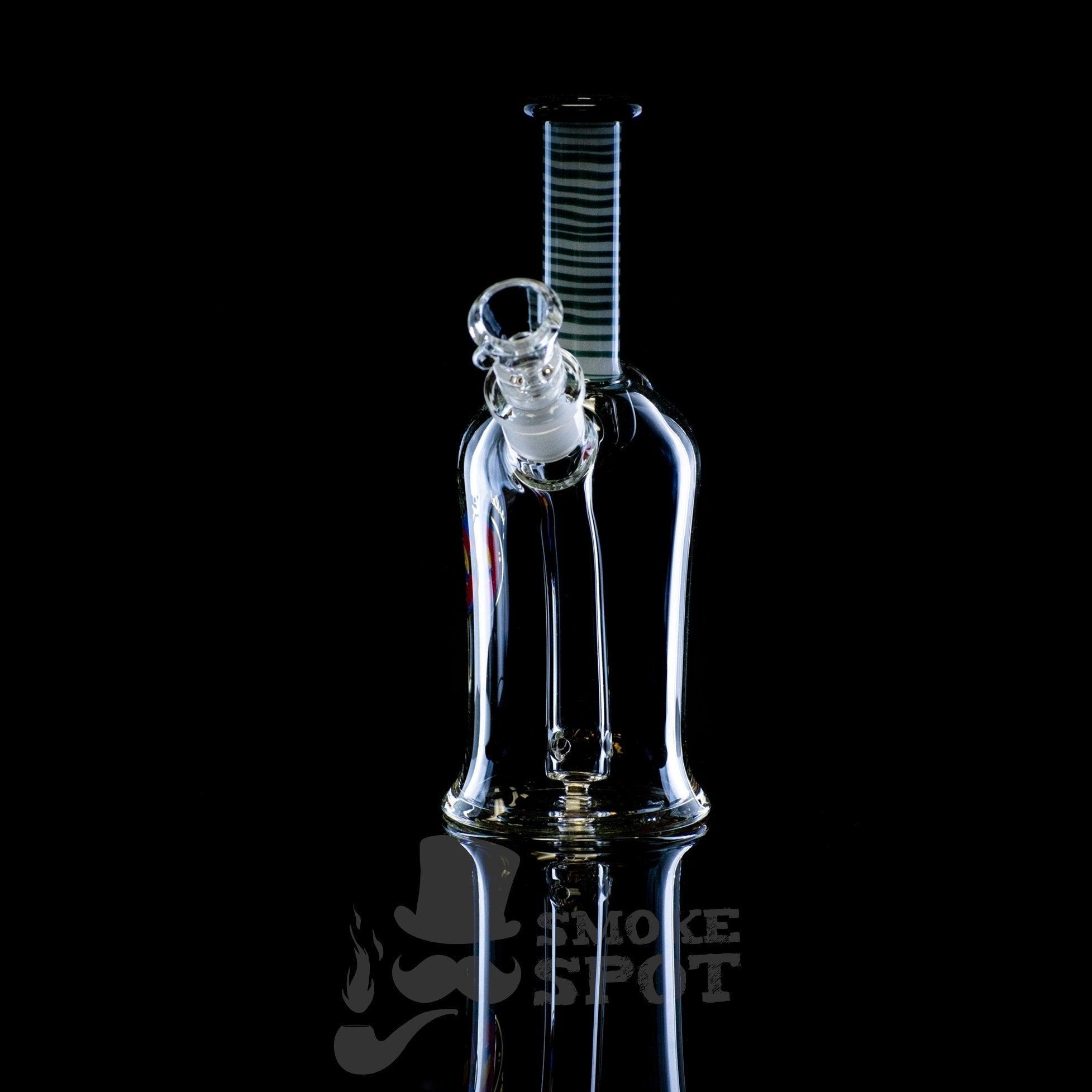 Glasslab 303 heady can 02 A Green White black mouth piece - Smoke Spot Smoke Shop