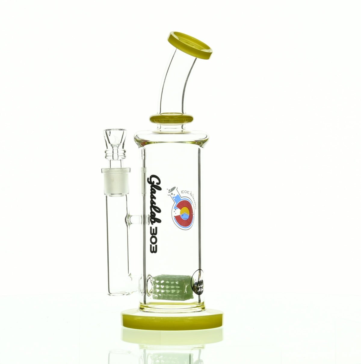 GLASSLAB 303 INLINE MATRIX CANARY ACCENTS - Smoke Spot Smoke Shop