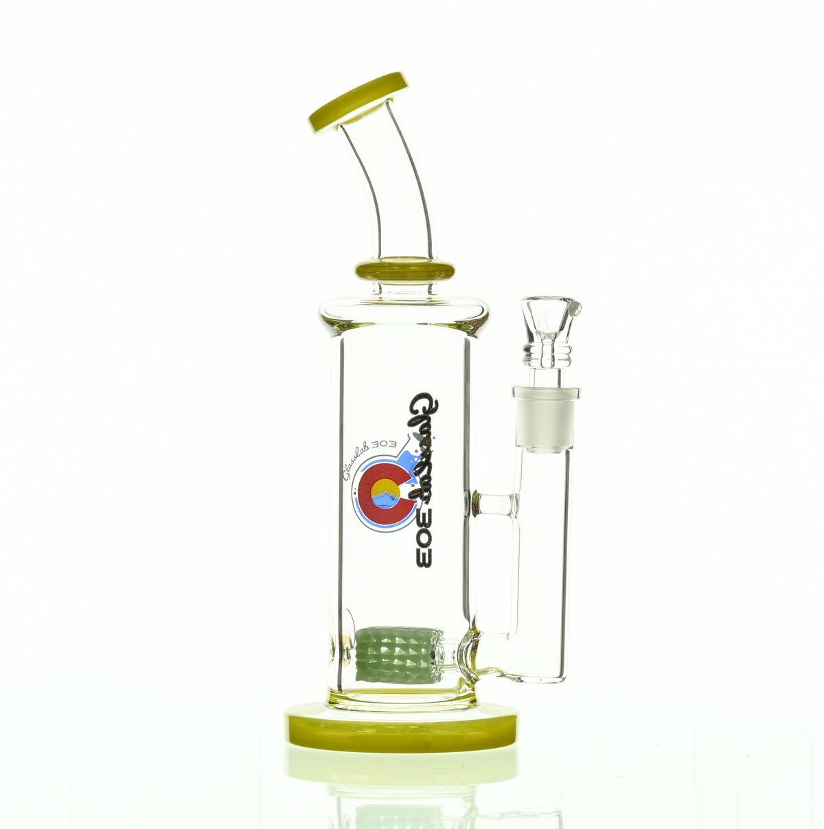 GLASSLAB 303 INLINE MATRIX CANARY ACCENTS - Smoke Spot Smoke Shop