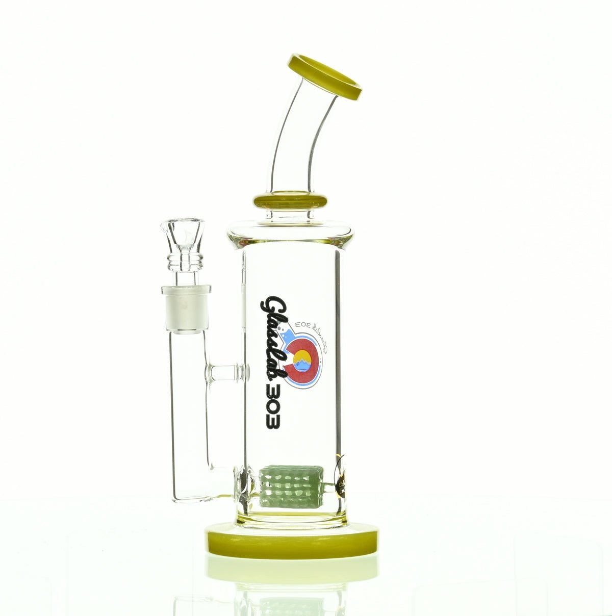 GLASSLAB 303 INLINE MATRIX CANARY ACCENTS - Smoke Spot Smoke Shop