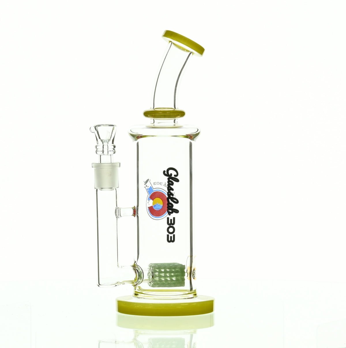 GLASSLAB 303 INLINE MATRIX CANARY ACCENTS - Smoke Spot Smoke Shop