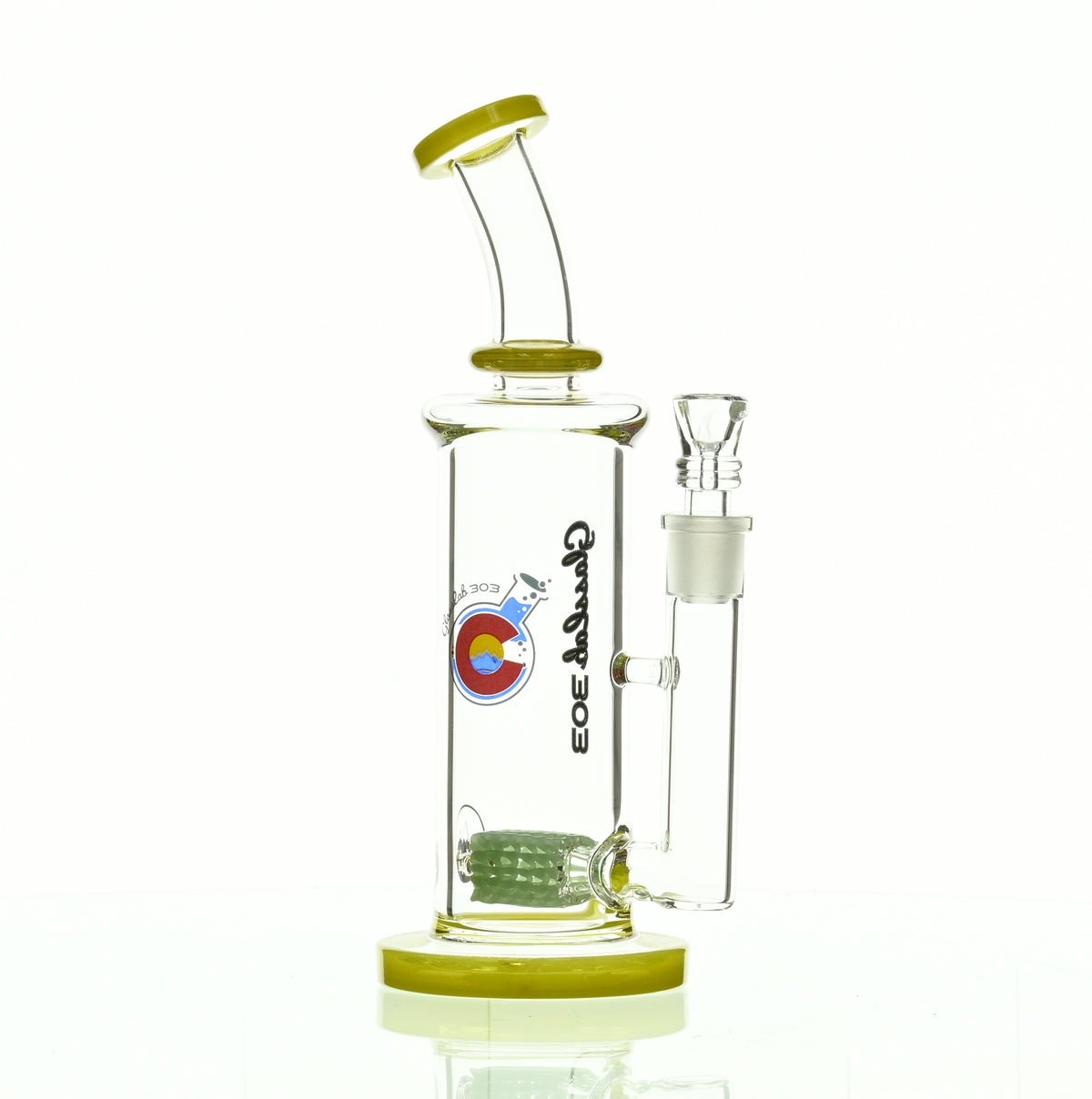 GLASSLAB 303 INLINE MATRIX CANARY ACCENTS - Smoke Spot Smoke Shop
