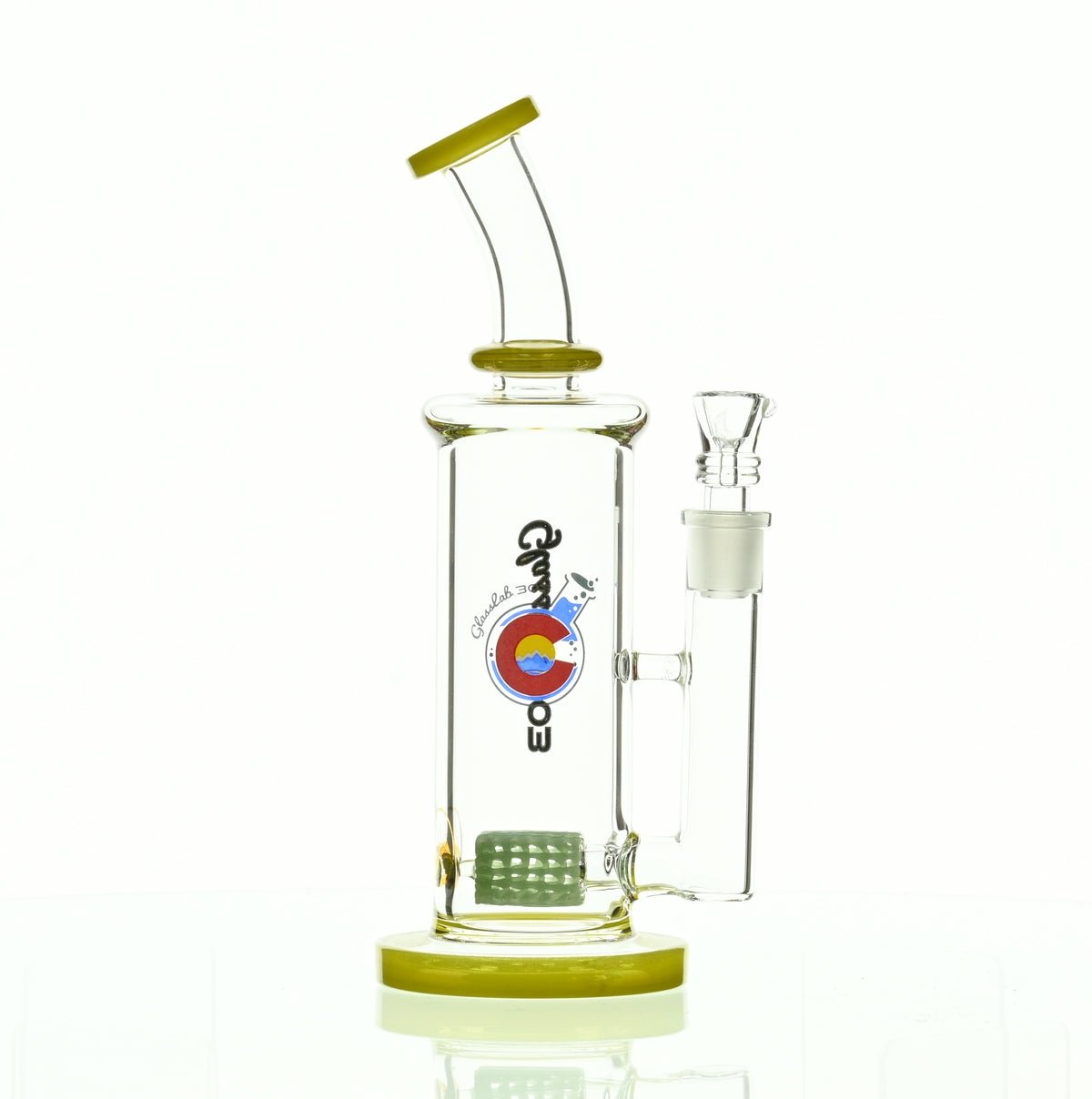 GLASSLAB 303 INLINE MATRIX CANARY ACCENTS - Smoke Spot Smoke Shop