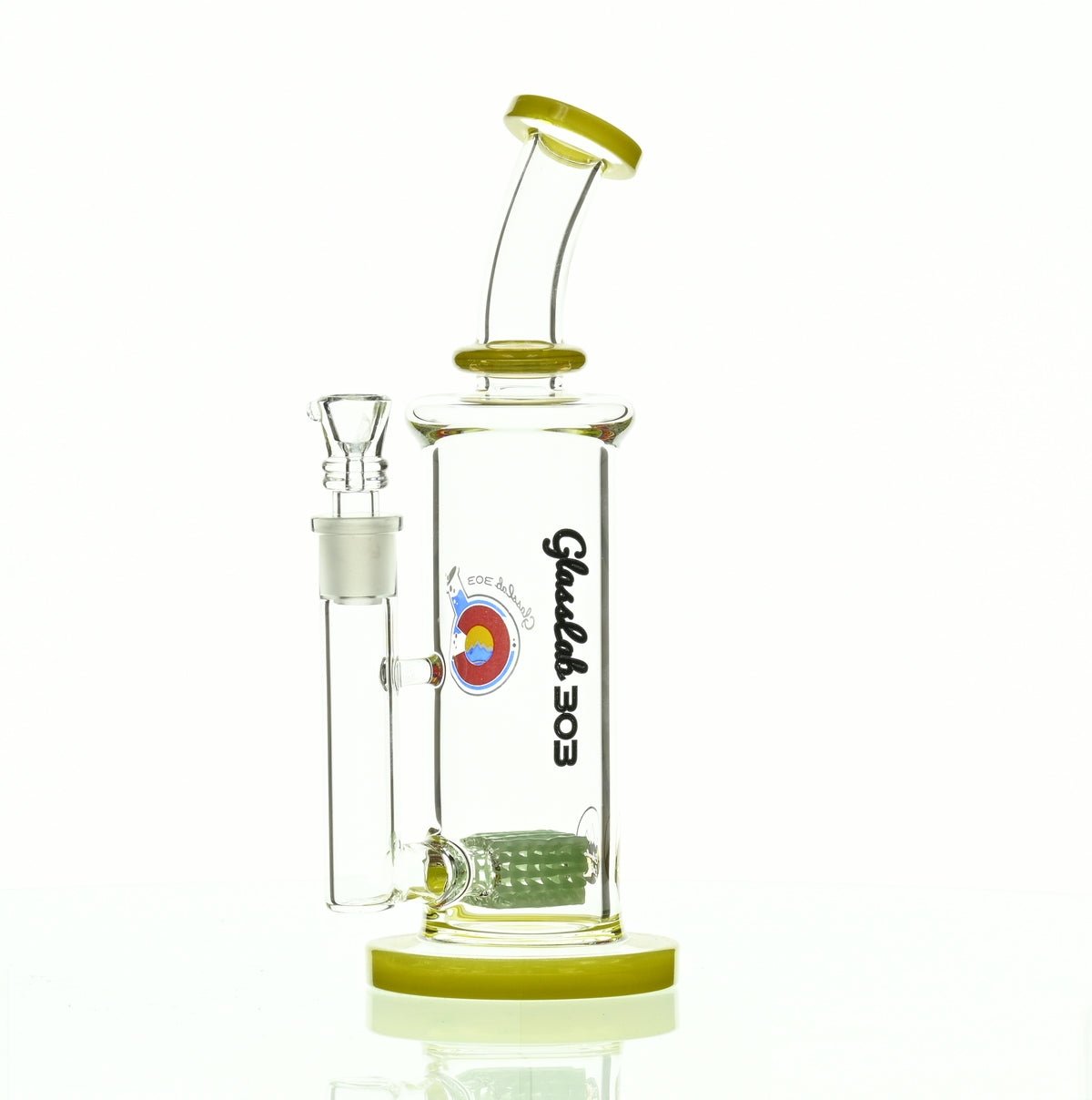 GLASSLAB 303 INLINE MATRIX CANARY ACCENTS - Smoke Spot Smoke Shop
