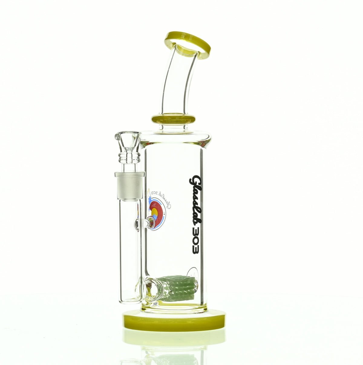 GLASSLAB 303 INLINE MATRIX CANARY ACCENTS - Smoke Spot Smoke Shop