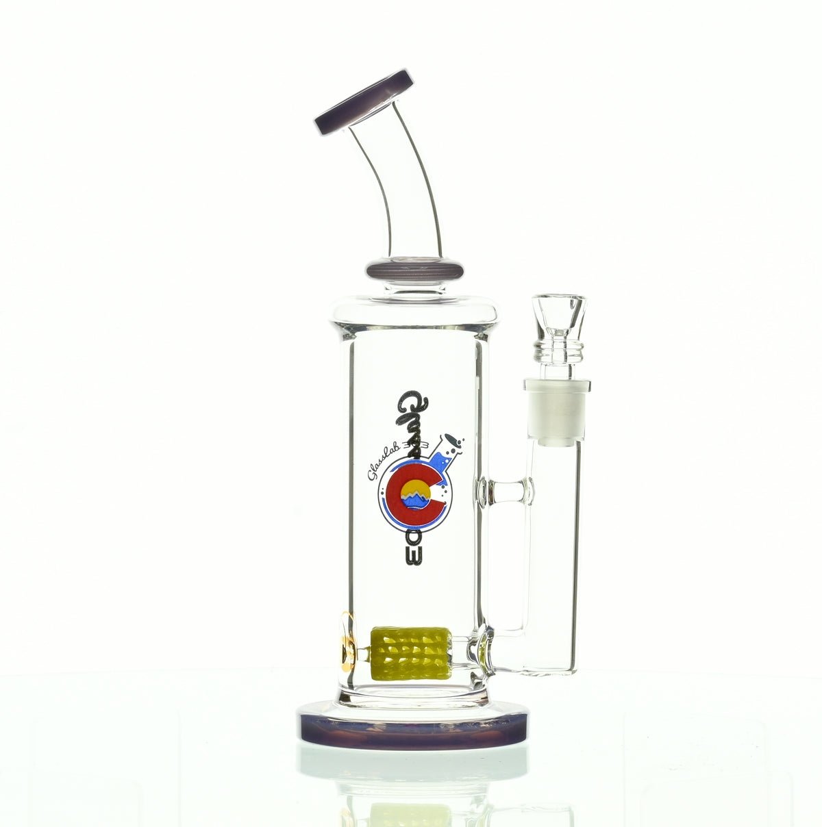 GLASSLAB 303 INLINE MATRIX PURPLE ACCENTS - Smoke Spot Smoke Shop